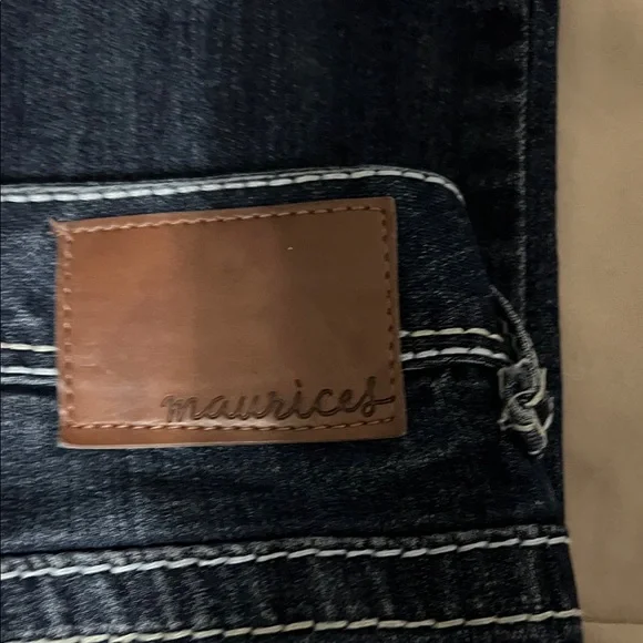 Maurices Dark Blue Boot Cut Jeans - Picture 8 of 10